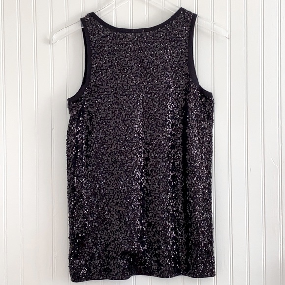 J. Crew Drapey Sequin Tank NWT - Picture 2 of 4